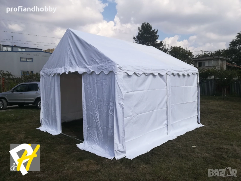 4x4 Шатра / Павилион / Палатка за събития - подсилена, огнеустойчива , снимка 1