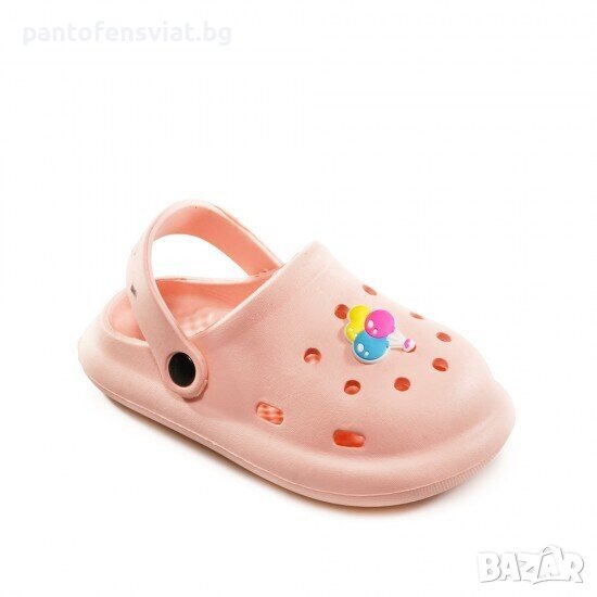 Детски чехли тип крокс GRAND ATTACK розов 24/29, снимка 1