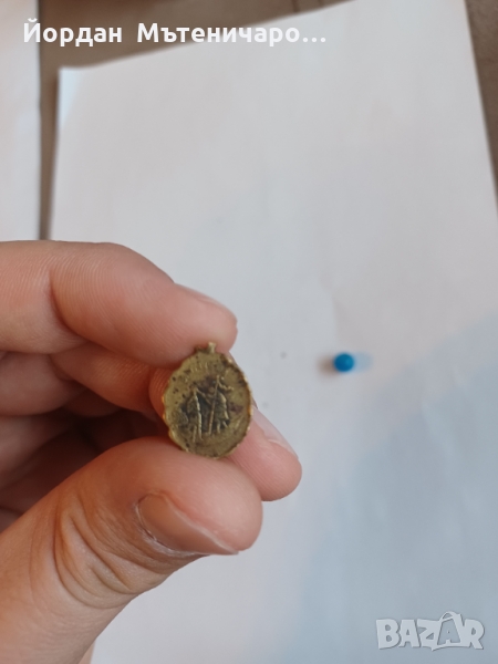 Старинен медальон , снимка 1