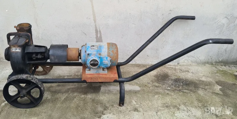 Помпа за течен тор вода немски трифазен , снимка 1