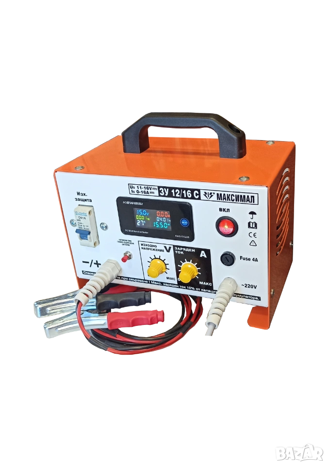 Зарядно измерващо на капацитет - 12/16С (Максимал - Разград ООД), снимка 1