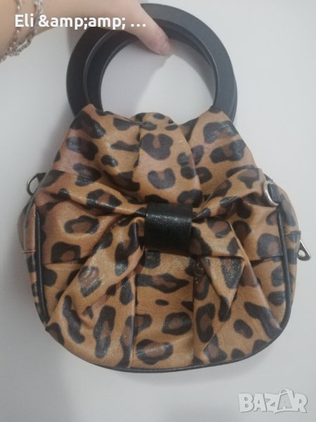 Дамска чанта Леопардов принт, снимка 1