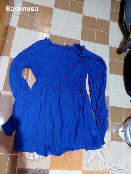 Синя блуза , снимка 1
