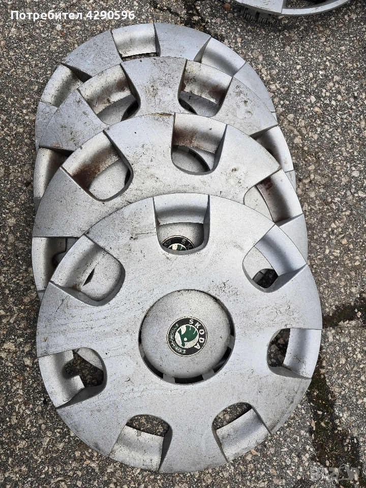 Тасове 14 цола за Skoda / Шкода , снимка 1