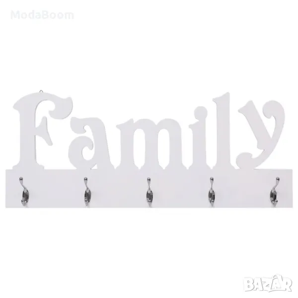 Стенна закачалка за палта FAMILY, 74x29,5 см , снимка 1
