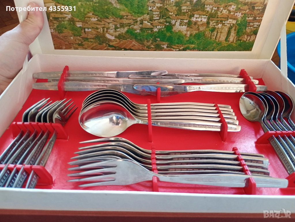 стари прибори за хранене Велико Търново старинни прибори Терна , снимка 1