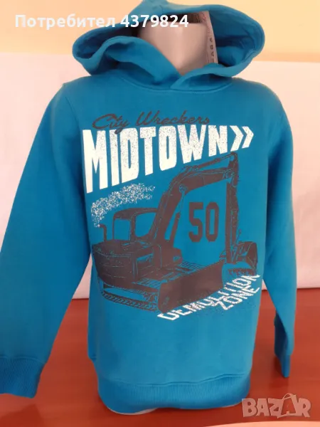 Нов детски немски суичър за момче р.122, снимка 1