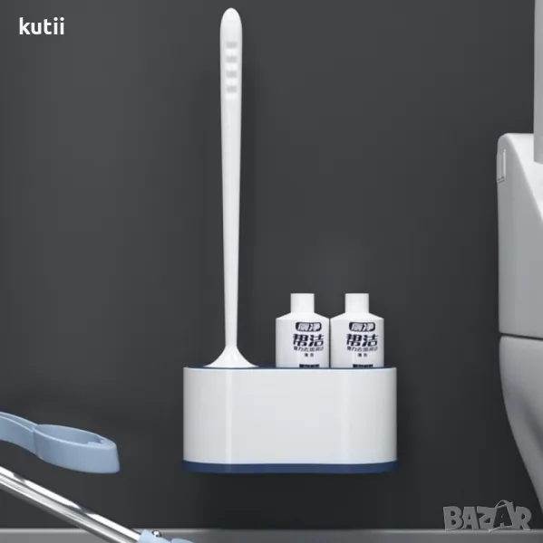 💥ГОЛЯМО НАМАЛЕНИЕ на СИЛИКОНОВА ЧЕТКА С ДВОЙНА ПОСТАВКА🔥 🔥ПРОМО Цена:.14,99 лв🔥, снимка 1