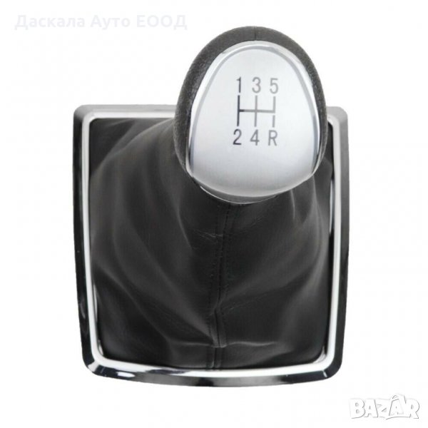 Топка и маншон за скоростен лост на FORD FOCUS MK2 2005 - 2008г. , FIESTA 2008 - 2012г. с 5 скорости, снимка 1