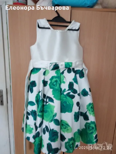 Детска официална рокля , снимка 1