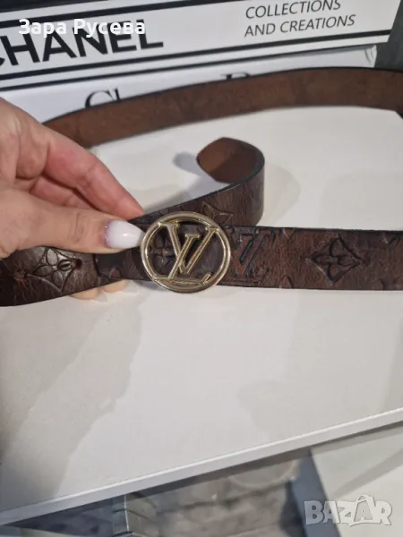 Louis Vuitton естествена кожа колан.Нов, снимка 1
