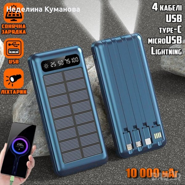 🧨 8285 ВЪНШНА БАТЕРИЯ POWERBANK 10 000MAH G258, снимка 1