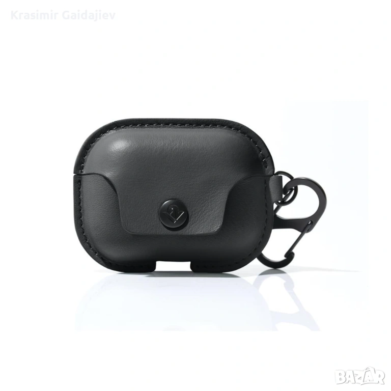 Кожен калъф Twelve South AirSnap Pro - черен, снимка 1