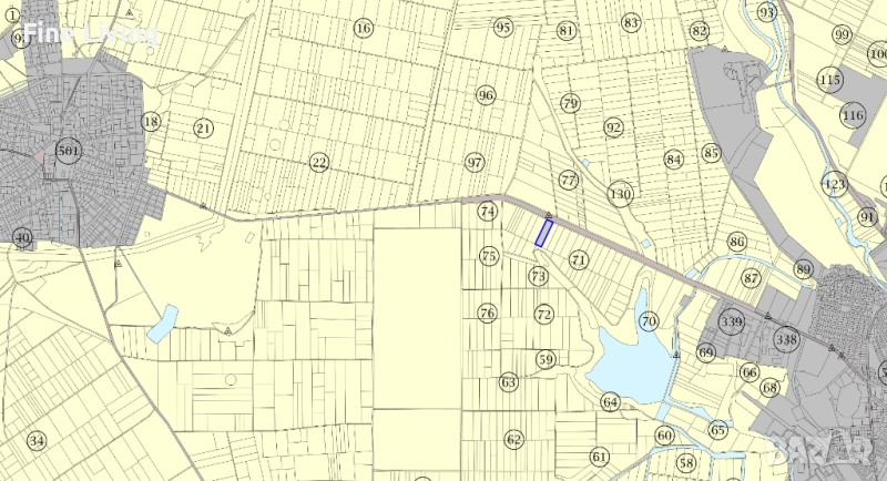Продавам 8 дка земеделска земя с лице на асфалтов път, 14 000 €, снимка 1