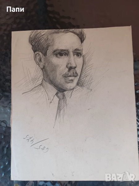 Молив на картон от Коста Петров, снимка 1