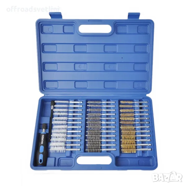 Комплект четки за почистване на цилиндри, втулки, тръби 38 части HAWEK, снимка 1