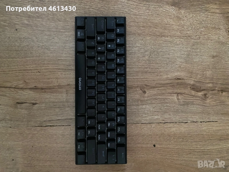 Gamdias Hermes E3 RGB геймърска клавиатура, снимка 1