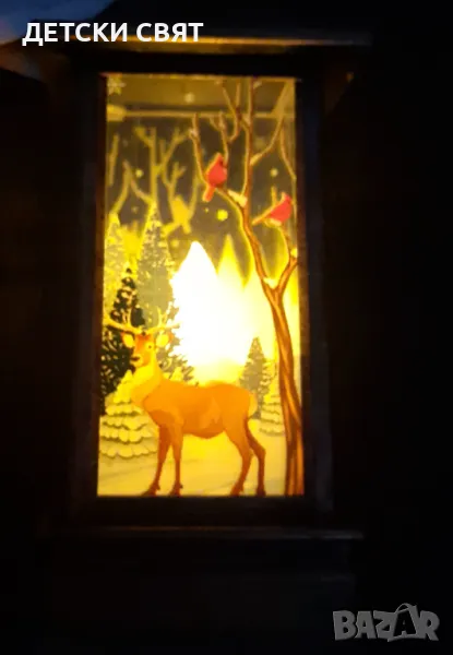 Нов коледен фенер, снимка 1
