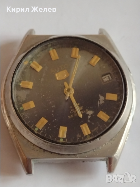 Мъжки часовник колекционерски модел AUTO 5 CRISTAL 25 камъка - 23492, снимка 1