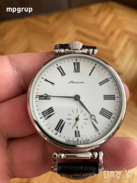 Продавам мъжки механичен  ръчен часовник Молния, снимка 1