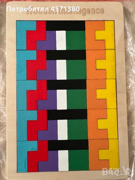 Дървен пъзел, снимка 1