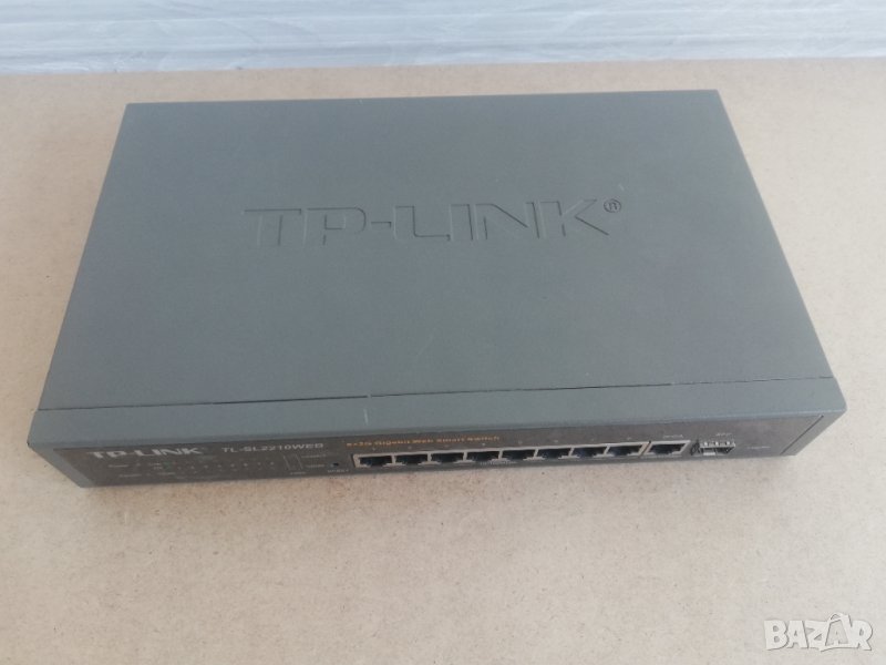 TP-Link TL-SL2210WEB 8+2 Gigabit Web Smart Switch, снимка 1