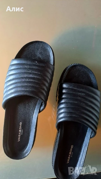 Дамски чехли VAGABOND ест.кожа, снимка 1