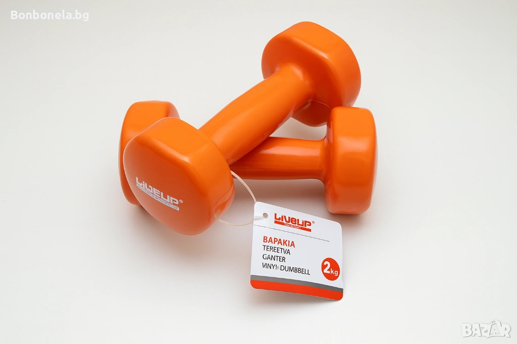 Гирички / Тежести / Дъмбели - 2х2кг. LiveUp Sports, снимка 1