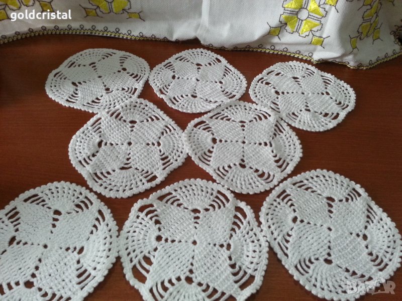 Плетени подложки за чаши , снимка 1