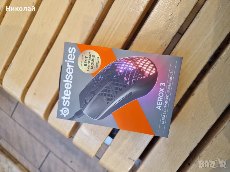 Мишка steelseries aerox3, снимка 1