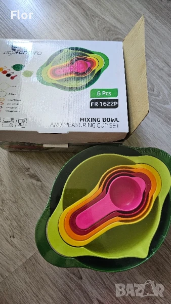 Luigi Ferrero мерителни лъжички и купи за смесване, снимка 1