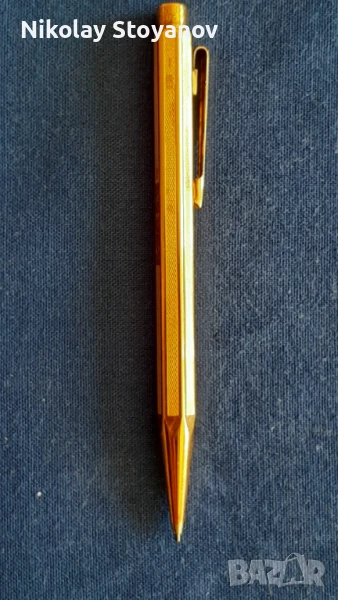 позлатен молив - CARAN DACHE - Карандаш, снимка 1