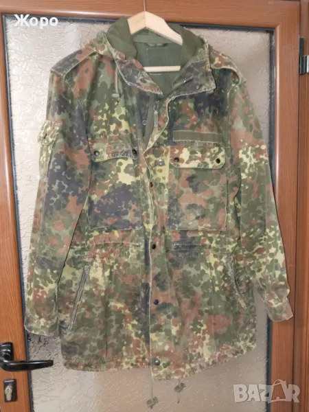 Камуфлажна шуба яке с качулка Германия БУНДЕСФЕР, снимка 1