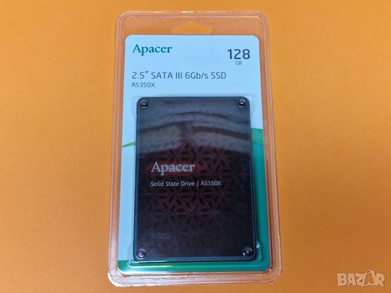 Нов SSD диск ССД хард диск 128GB Apacer 120GB, снимка 1