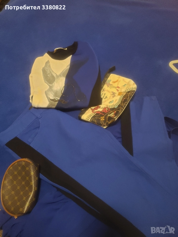 Дамски лот размер м в синьо, снимка 1