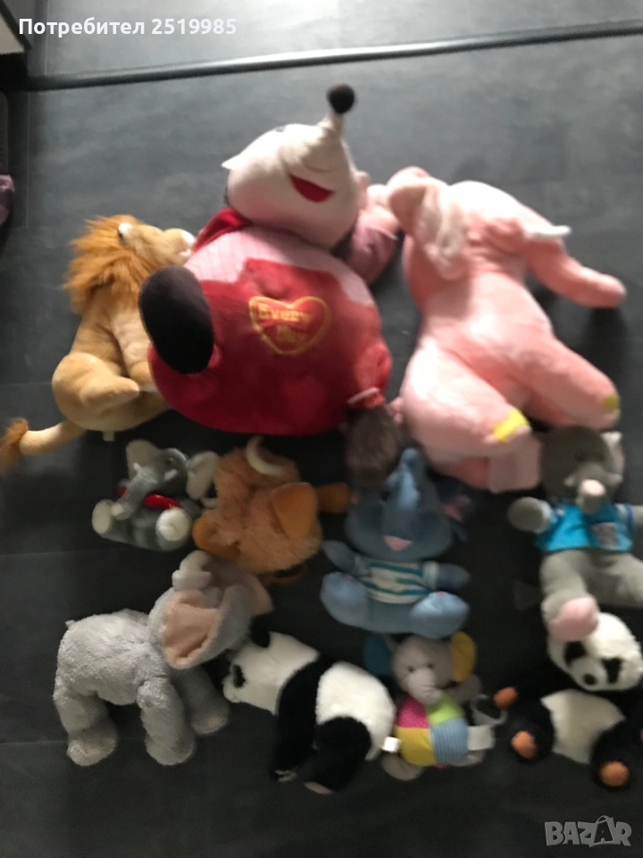 Човал с ГОЛЕМИ плюшени играчки, снимка 1