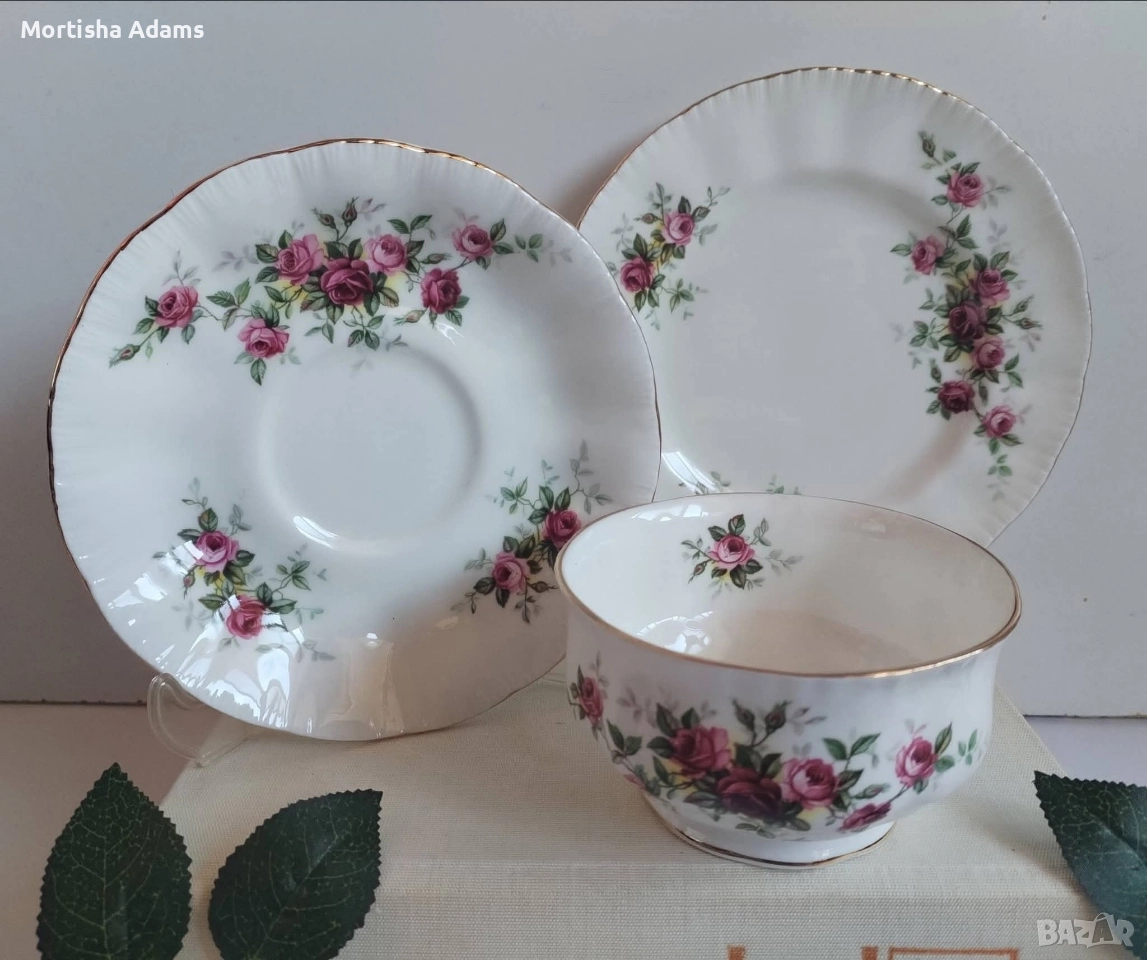 Английски комплект- костен порцелан , снимка 1