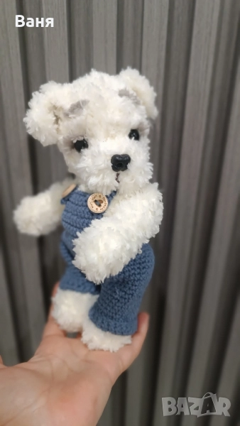 Ръчно плетено кученце, снимка 1