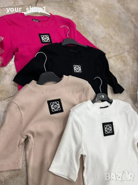 Дамска блуза рипс 4 цвята Loewe, снимка 1