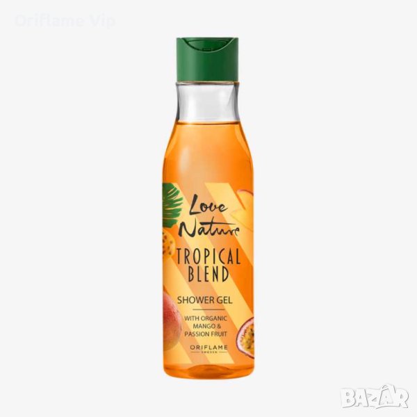 Душ-гел с органично манго и маракуя Love Nature, снимка 1
