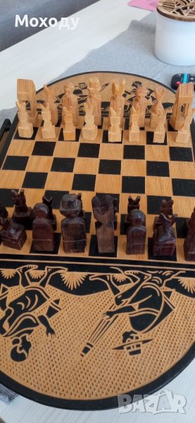 Шах - ръчно направен (дървен), снимка 1