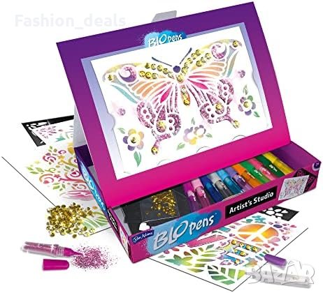 Нов комплект за изкуства и занаят/Създаване на картини с блясък/Деца 7+, снимка 1