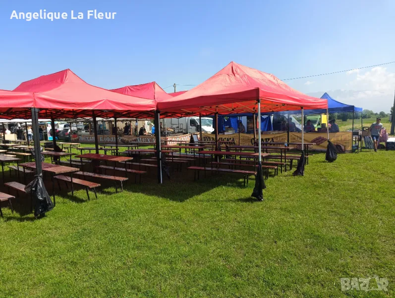 Сгъваеми Маси пейки под наем бир фест, снимка 1