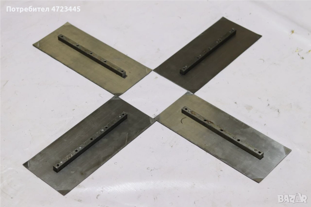 Лопатки за пердашка - комсуматив за хеликоптер за бетон - 4бр. комплект, снимка 1