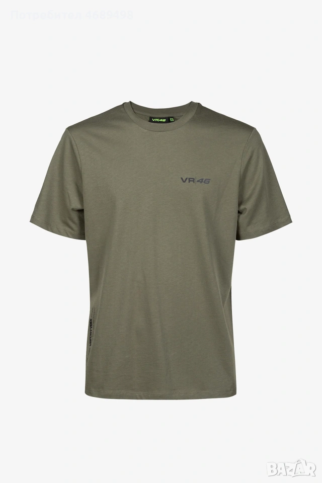 VR46 Core тениска – официална MotoGP тениска Valentino Rossi – VR46 мърчандайз, снимка 1