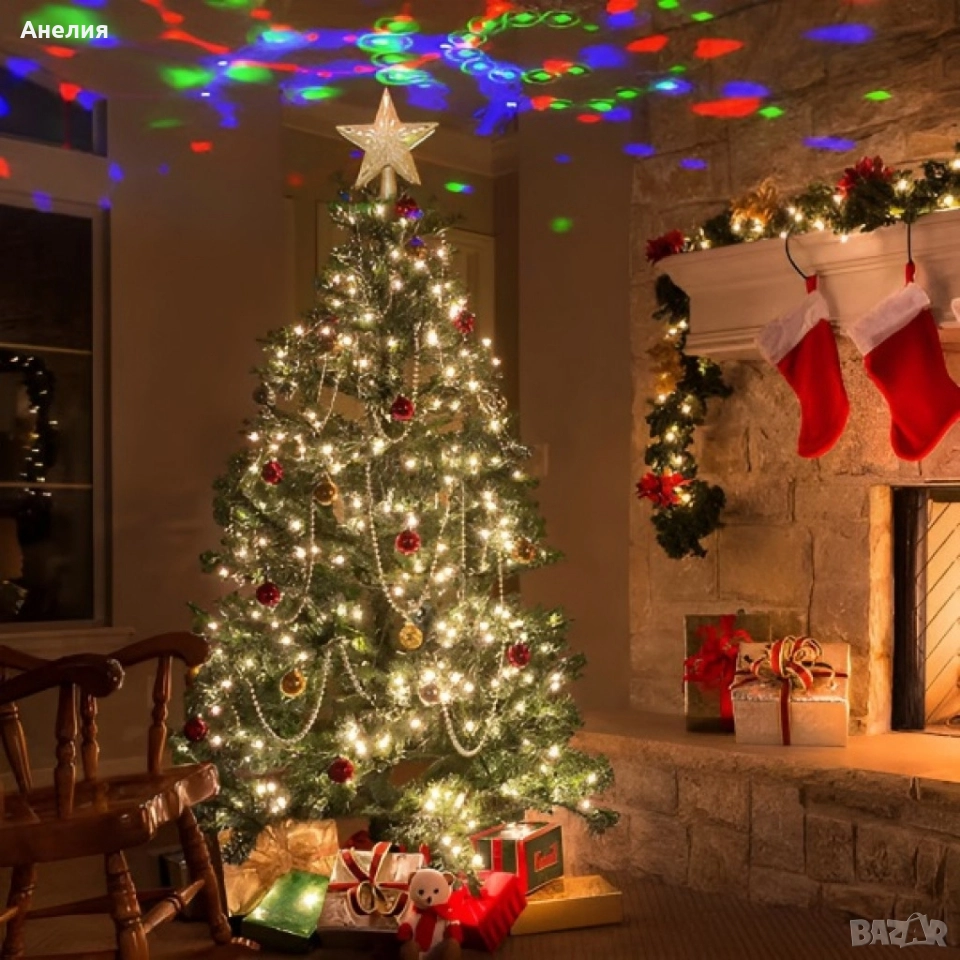 3D прожектор за Елха 6 Визии - Звезда , снимка 1