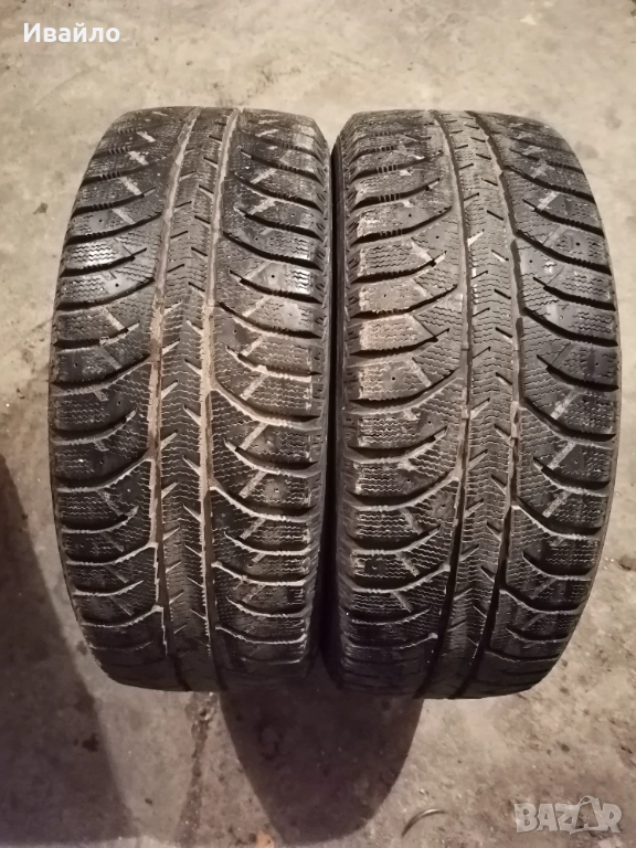 Продавам 2 броя зимни гуми 205.55.16 на 1 сезон дот 2019 Lassa , снимка 1