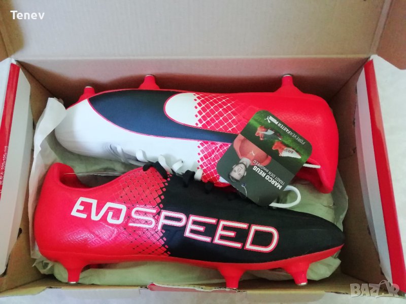 Puma evoSpeed 4.5 SG Нови Оригинални Футболни Бутонки Калеври Обувки Пума 44 размер , снимка 1