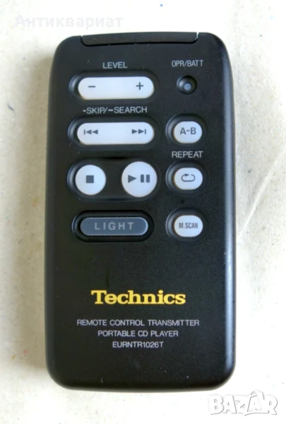 Дистанционно Technics EURNTR1026 за портативни CD плеари, снимка 1