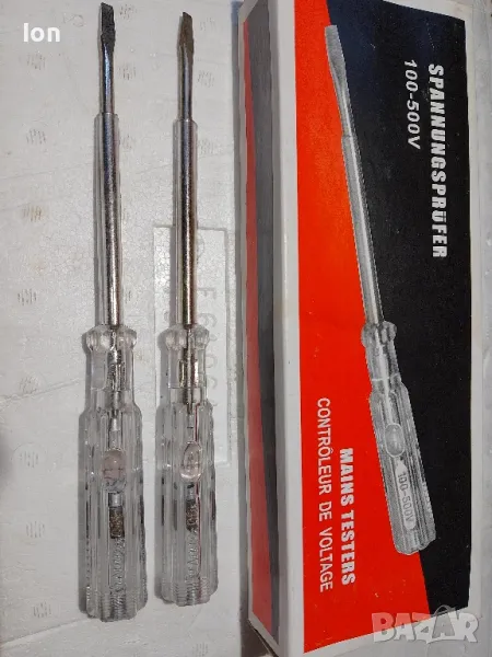 Фазомер-отверка за индикация на напрежения от 100V до 500V, снимка 1